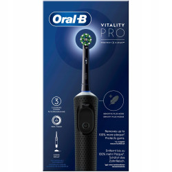 Oral-B Vitality Pro D103 Protect X Clean (Cross Action Black) + 8 zam. precision Oral-B Vitality Pro D103 Protect X Clean (Cross Action Black) + 8 zam. precision