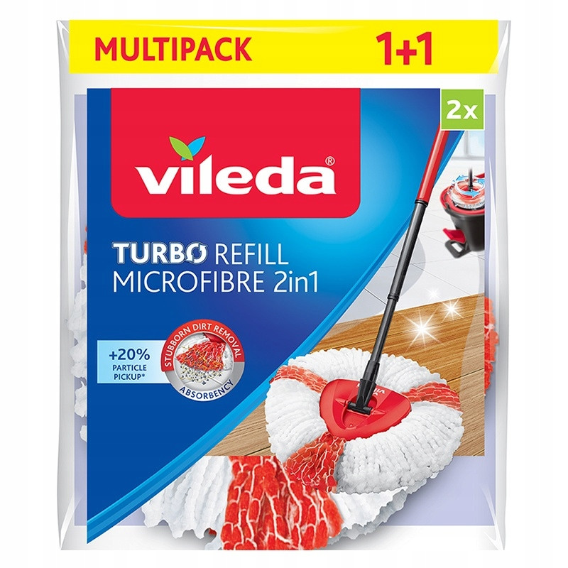 Wkład do mopa Vileda Turbo Wring&Clean 2w1 2szt.