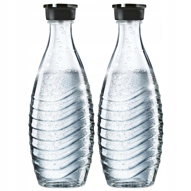 2x Butelka SodaStream Szklana Karafka 0,6 L