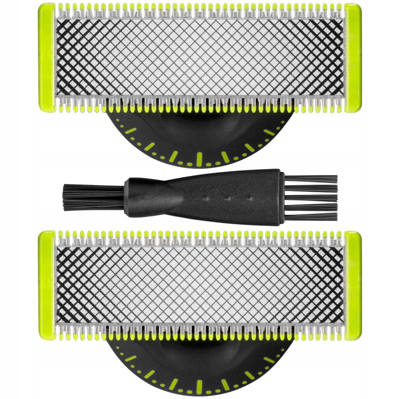 2x Ostrze Philips OneBlade 360 QP410/50 + pędzelek 2x Ostrze Philips OneBlade 360 QP410/50 + pędzelek