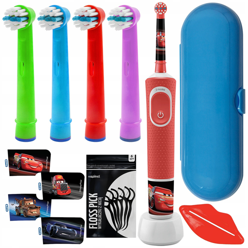 Szczoteczka Oral-b vitality 100 auta + 4 koń zam color + ETUI niebieskie Szczoteczka Oral-b vitality 100 auta + 4 koń zam color + ETUI niebieskie