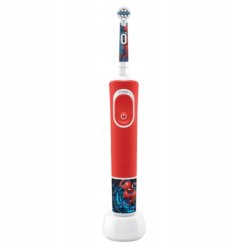 Szczoteczka Braun Oral-b Vitality 100 SpiderMan + 4 końcówki kids color + osłonka Szczoteczka Braun Oral-b Vitality 100 SpiderMan + 4 końcówki kids color + osłonka