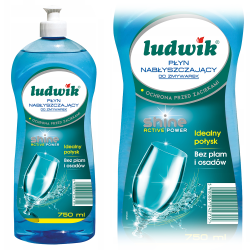 LUDWIK Płyn nabłyszczający do zmywarki 750ml
