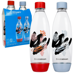 Butelki SodaStream Fuse Niebieska/Czerwona
