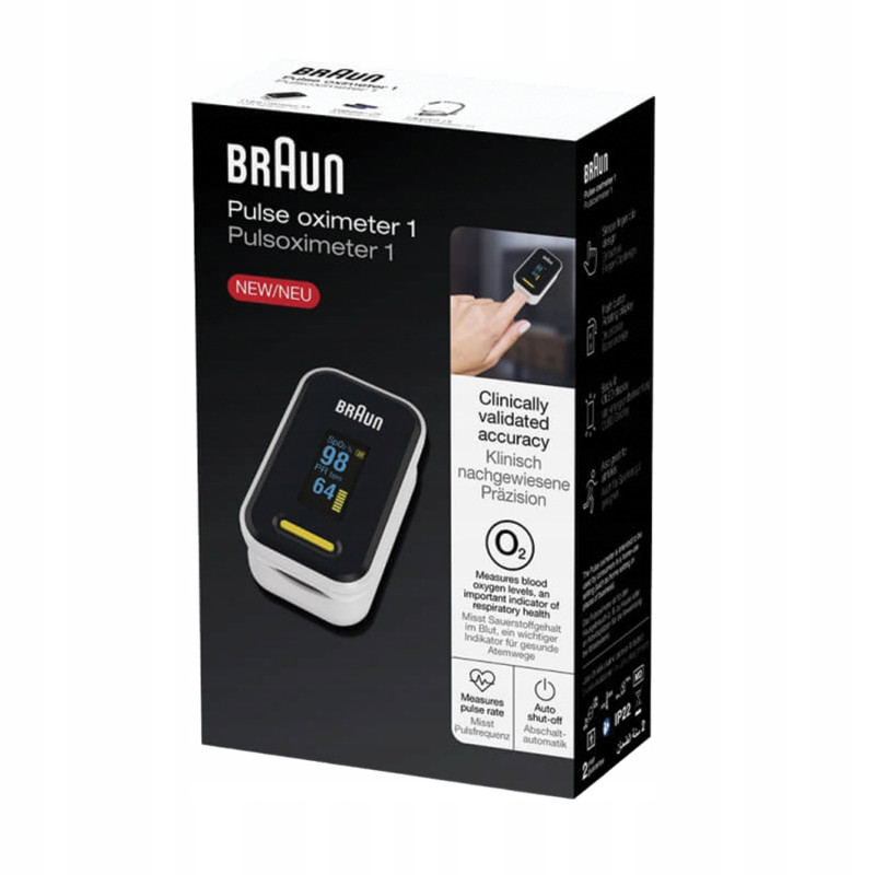 Pulsoksymetr Braun 1 YK-81CEU Pulsoksymetr Braun 1 YK-81CEU