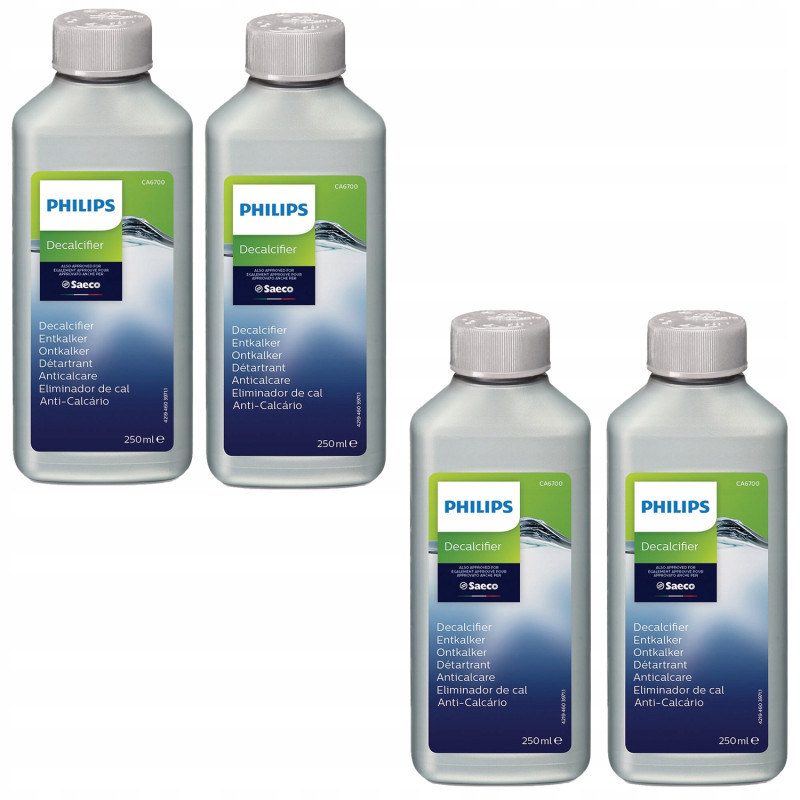 Odkamieniacz Philips Saeco CA6700/10 4x250ml Odkamieniacz Philips Saeco CA6700/10 4x250ml
