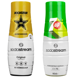 Syrop SodaStream Rockstar Original Zero 440ML+ 7UP Syrop SodaStream Rockstar Original Zero 440ML+ 7UP