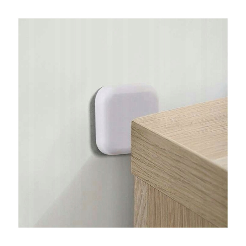 Samoprzylepny odbłyśnik silikonowy szary kwadratowy