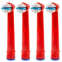 Końcówka zamienna Kids Soft Bristles 4x Red 4x Color +gratisy +osłonka Końcówka zamienna Kids Soft Bristles 4x Red 4x Color +gratisy +osłonka