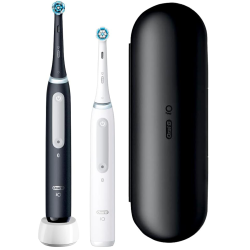 Dwupak Oral-B iO Series 4 DUO Matt Black/Quite White