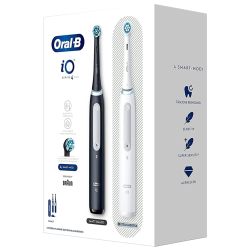 Dwupak Oral-B iO Series 4 DUO Matt Black/Quite White