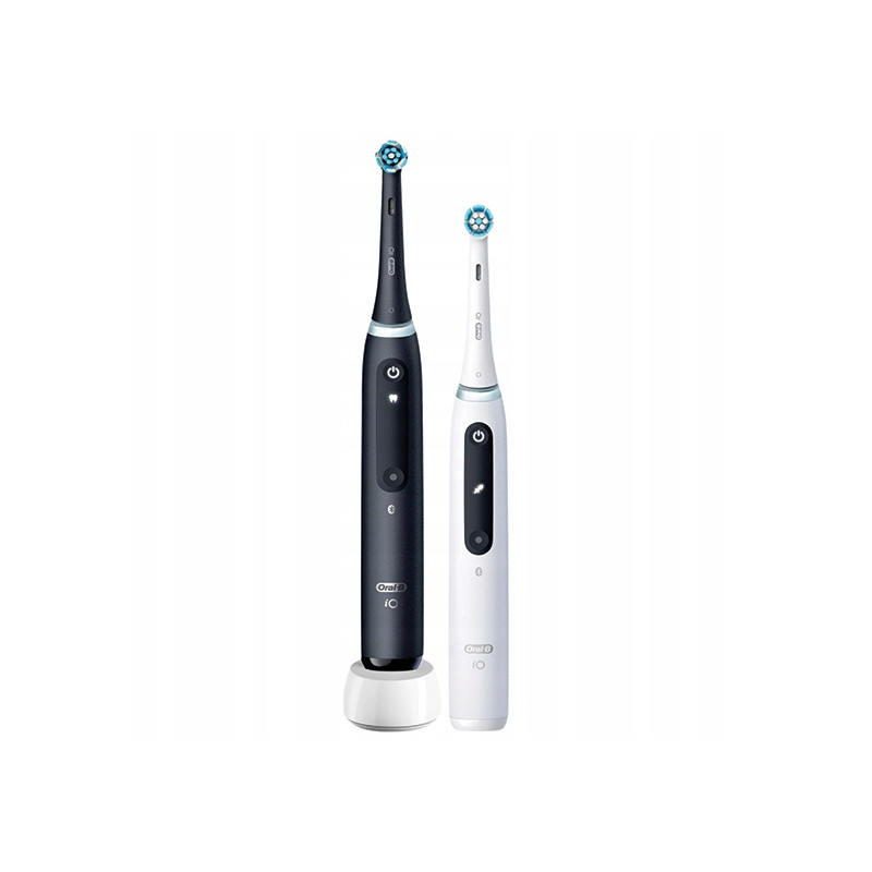 Dwupak Oral-B iO Series 5 DUO Matt Black/ Quite White Dwupak Oral-B iO Series 5 DUO Matt Black/ Quite White