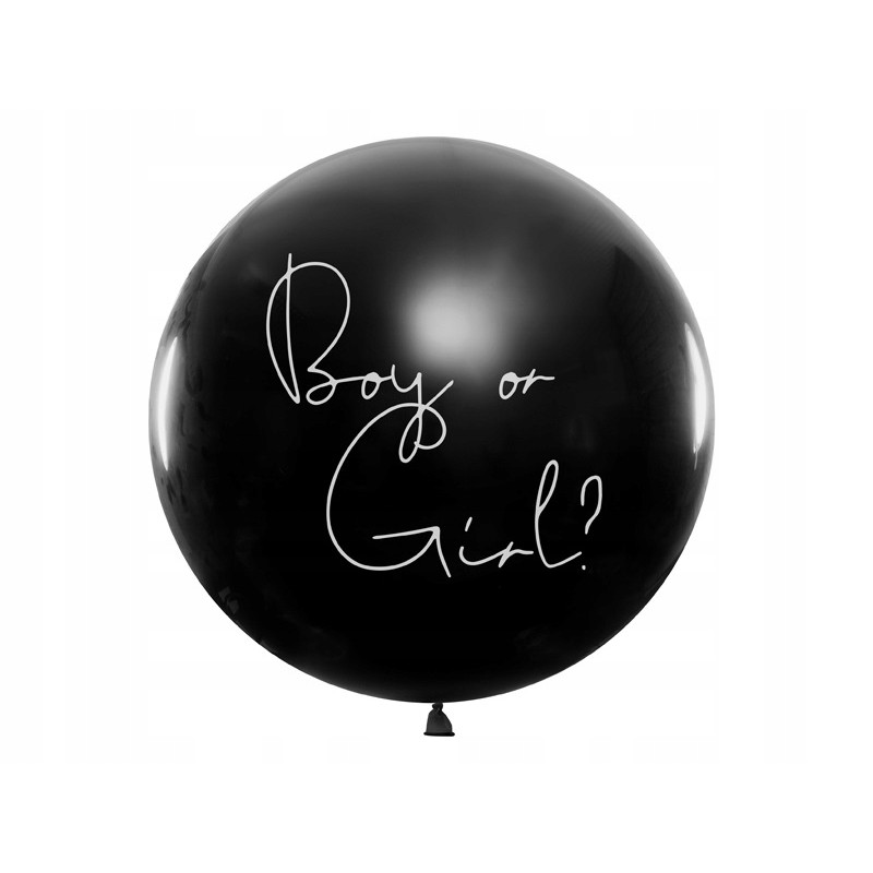 Niebieski balon z konfetti dla chłopca lub dziewczynki Niebieski balon z konfetti dla chłopca lub dziewczynki