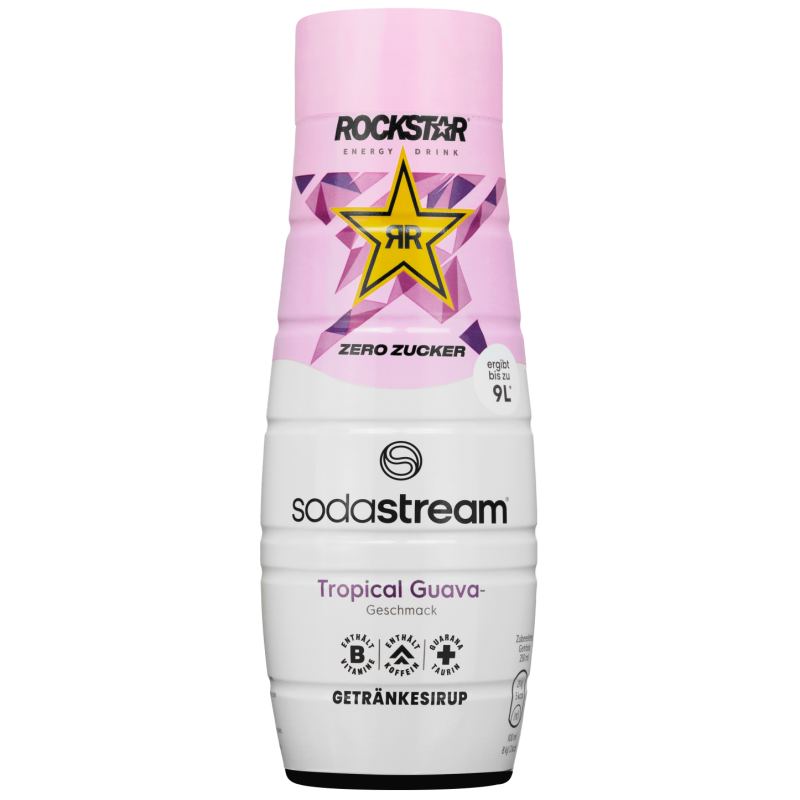 Syrop SodaStream Rockstar Tropical Guava Zero 440ml