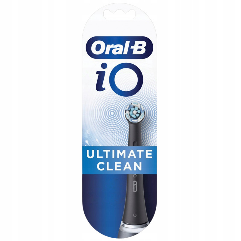 Końcówka Oral-B iO ULTIMATE CLEAN Black+Oral-B iO ULTIMATE CLEAN White Końcówka Oral-B iO ULTIMATE CLEAN Black+Oral-B iO ULTIMATE CLEAN White