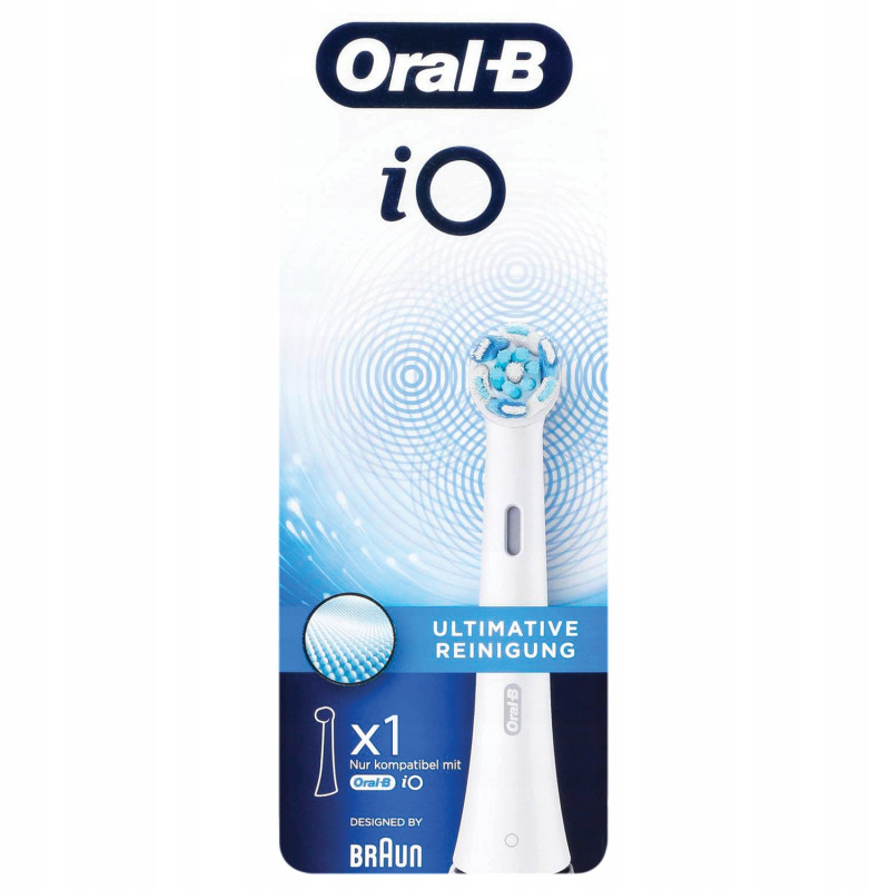 Końcówka Oral-B iO ULTIMATE CLEAN White+Oral-B iO Specialised Clean Końcówka Oral-B iO ULTIMATE CLEAN White+Oral-B iO Specialised Clean