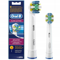 4 Końcówki Oral-B Clean Maximizer+Floss Action Tiefenreinigung+3D White EB18+CrossAction EB50AB 4 Końcówki Oral-B Clean Maximizer+Floss Action Tiefenreinigung+3D White EB18+CrossAction EB50AB