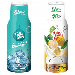 Syrop FruttaMax TONIC 500 ml+Syrop FruttaMax RADLER CYTRYNOWY Light 500 ml Syrop FruttaMax TONIC 500 ml+Syrop FruttaMax RADLER CYTRYNOWY Light 500 ml