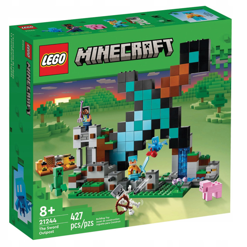 Klocki LEGO Minecraft 21244 Bastion Miecza