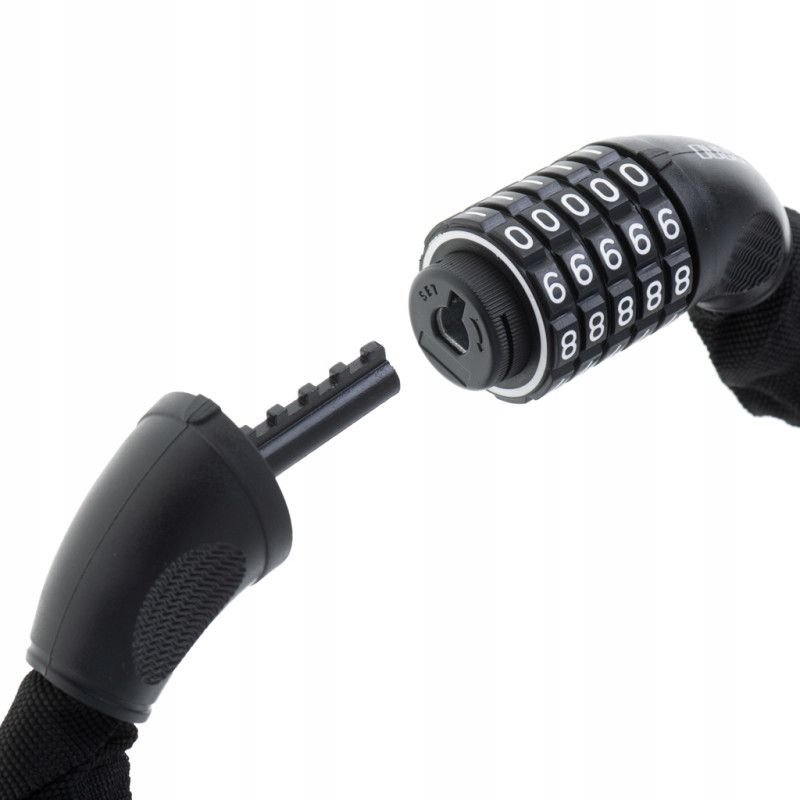 Zabezpieczenie rowerowe blokada na szyfr