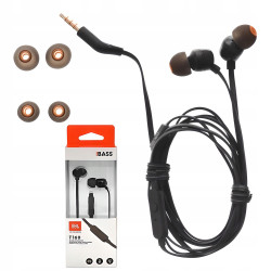 Słuchawki JBL Tune 160 Black Słuchawki JBL Tune 160 Black