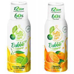 Syrop FruttaMax CYTRYNA LIMONKA LIGHT 500 ml+POMARAŃCZA LIGHT 500ml Syrop FruttaMax CYTRYNA LIMONKA LIGHT 500 ml+POMARAŃCZA LIGHT 500ml
