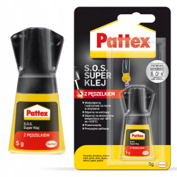 Pattex S.O.S. Super Klej z pędzelkiem 5g x12