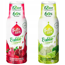 Syrop FruttaMax GRANAT 500 ml+ LIMONKA MIĘTA BEZ 500ml Syrop FruttaMax GRANAT 500 ml+ LIMONKA MIĘTA BEZ 500ml 