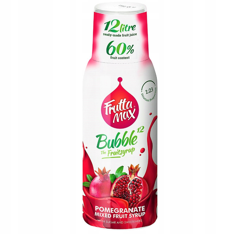 Syrop FruttaMax GRANAT 500 ml+ LIMONKA MIĘTA BEZ 500ml Syrop FruttaMax GRANAT 500 ml+ LIMONKA MIĘTA BEZ 500ml 