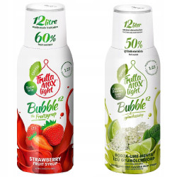 Syrop FruttaMax TRUSKAWKA LIGHT 500 ml+ LIMONKA MIĘTA BEZ LIGHT 500ml Syrop FruttaMax TRUSKAWKA LIGHT 500 ml+ LIMONKA MIĘTA BEZ LIGHT 500ml