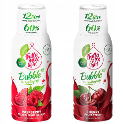 Syrop FruttaMax MALINA LIGHT 500 ml+WIŚNIA LIGHT 500 ml Syrop FruttaMax MALINA LIGHT 500 ml+WIŚNIA LIGHT 500 ml