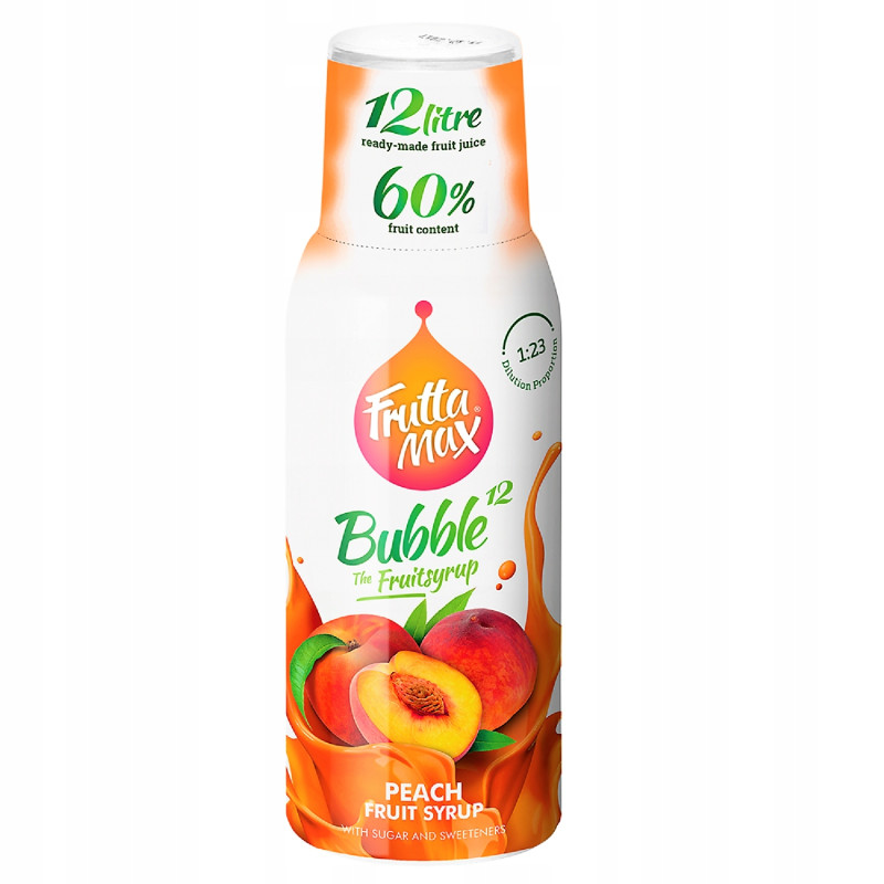 Syrop FruttaMax KIWI 500 ml+BRZOSKWINIA 500ml Syrop FruttaMax KIWI 500 ml+BRZOSKWINIA 500ml