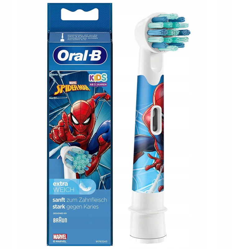 Końcówka Oral-b EB10s Auta+Oral-b EB10s Spiderman