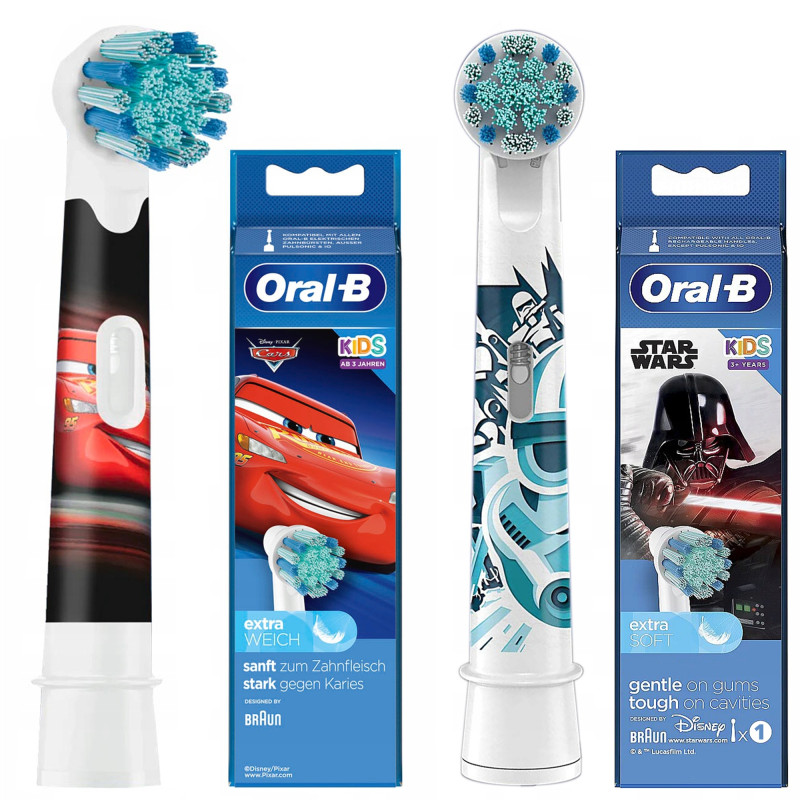 Końcówka Oral-b EB10s Auta nowe+EB10s Star Wars Końcówka Oral-b EB10s Auta nowe+EB10s Star Wars