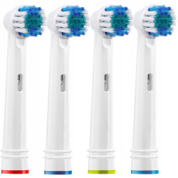 Szczoteczka Oral-B Pro 3 3000 Cross Action Biała + 4 zam. Precision + etui Szczoteczka Oral-B Pro 3 3000 Cross Action Biała + 4 zam. Precision + etui