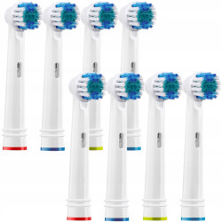 Oral-B Szczoteczka Oral-B Pro 3 3000 Cross Action Biała + 8 zam. Precision