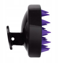 Masażer do skóry głowy czarno-fioletowy