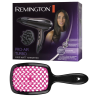 Suszarka Remington D5220+Szczotka do włosów czarno-różowa