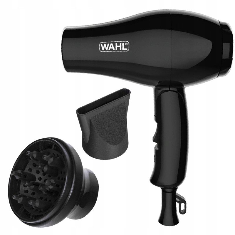 Suszarka do włosów WAHL 3402 1000W+Grzebień do włosów fiolet Suszarka do włosów WAHL 3402 1000W+Grzebień do włosów fiolet