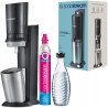 Saturator SodaStream Crystal 3.0 QuickConnect Czarny Jedna Butelka