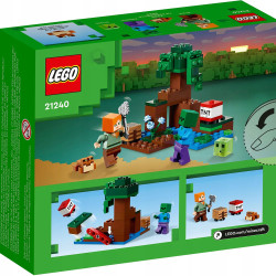 LEGO Minecraft 21240 Przygoda na mokradłach