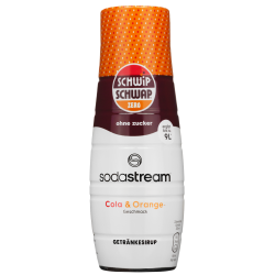 Syrop do SodaStream Cola bez cukru 440ml+Syrop do SodaStream Schwip Schwap Bez Cukru 440 ml Syrop do SodaStream Cola bez cukru 440ml+Syrop do SodaStream Schwip Schwap Bez Cukru 440 ml