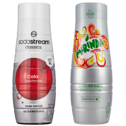 Syrop do SodaStream Cola bez cukru 440ml+Mirinda bez cukru 440 ml Syrop do SodaStream Cola bez cukru 440ml+Mirinda bez cukru 440 ml