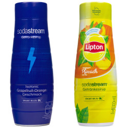 Syrop do SodaStream Izotonik 440ml+Lipton Ice Tea Brzoskwinia 440 ml Syrop do SodaStream Izotonik 440ml+Lipton Ice Tea Brzoskwinia 440 ml