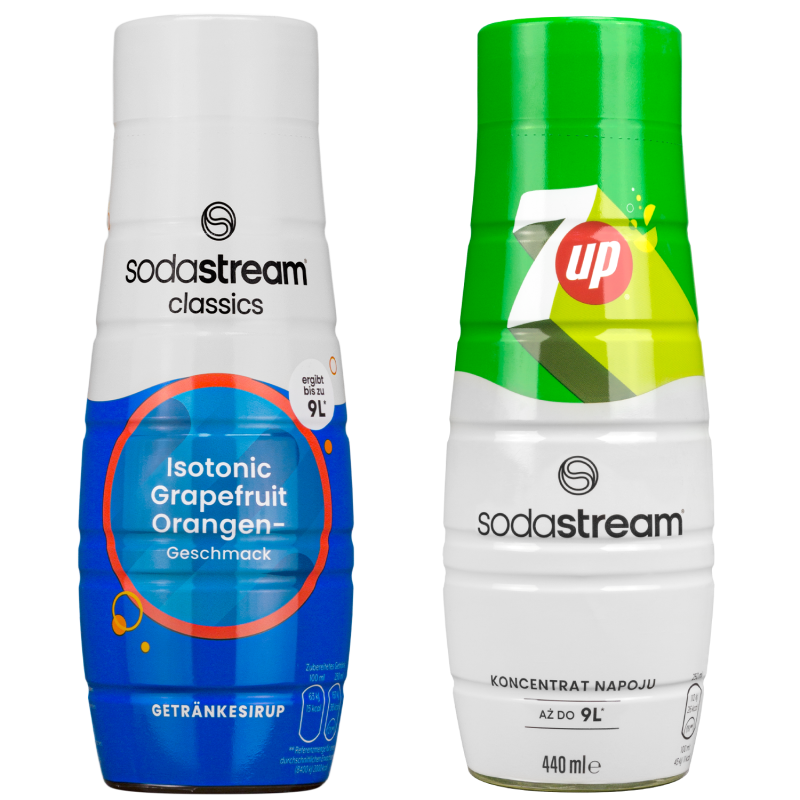 Syrop do SodaStream Izotonik 440ml+ 7UP