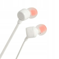 Słuchawki JBL Tune 160 Białe Słuchawki JBL Tune 160 Białe