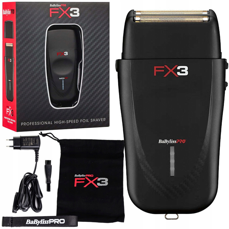 Golarka Babyliss metalowa podwojna FXX3SBE Czarna Golarka Babyliss metalowa podwojna FXX3SBE Czarna