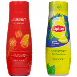Syrop do SodaStream Cola Orange 440ml+ Lipton Ice Tea Cytryna 440 ml Syrop do SodaStream Cola Orange 440ml+ Lipton Ice Tea Cytryna 440 ml
