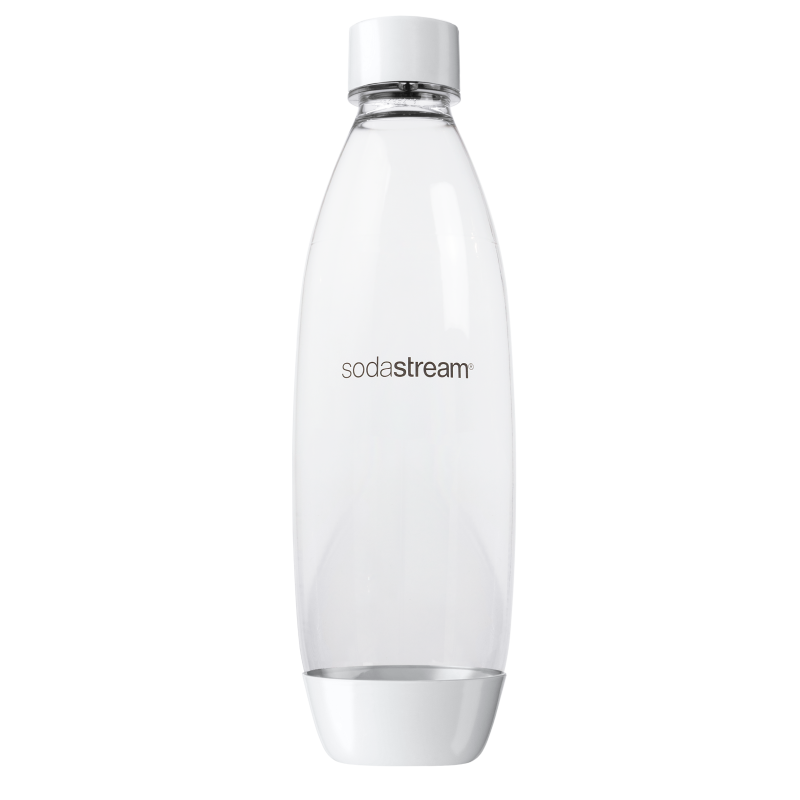 Butelka Sodastream Pet Biała 1 litr (dek)