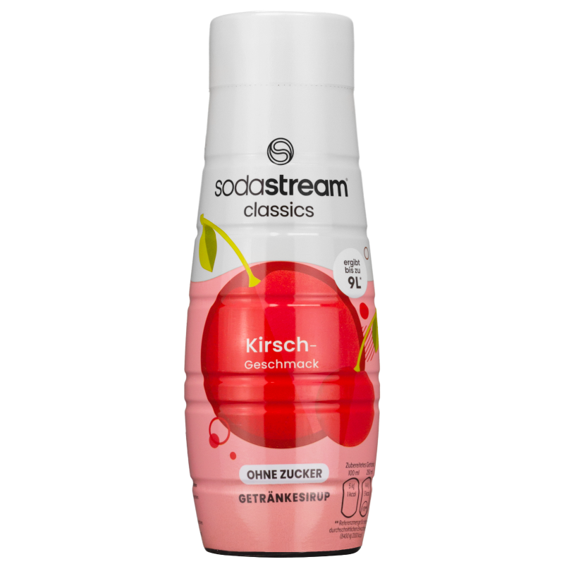 Syrop do SodaStream Wiśnia Bez Cukru 440ml